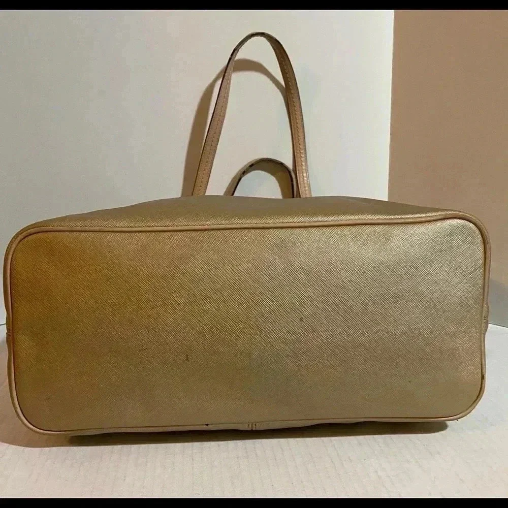 Coach gold metallic